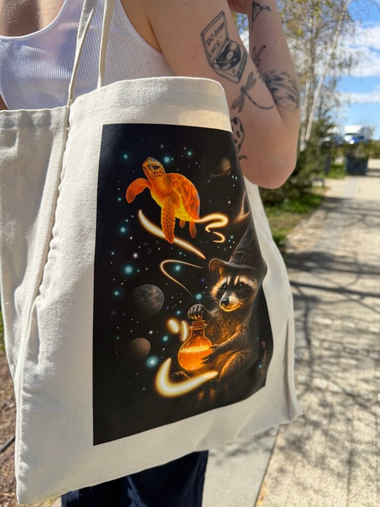 Torba shopper bag szop zaprojektowana przez Sirboho.ink