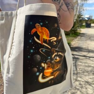 Torba shopper bag szop zaprojektowana przez Sirboho.ink